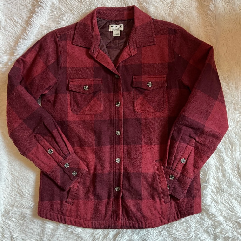 Ariat Plaid Shacket